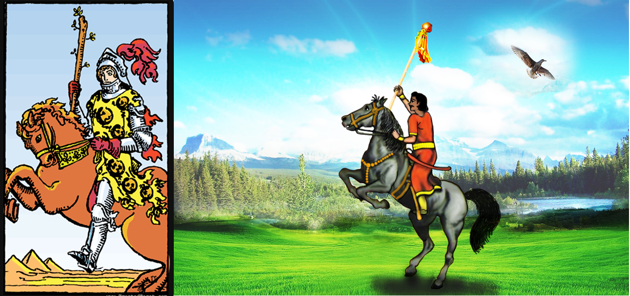 tarot.ideazunlimited.net.Knight of Wands